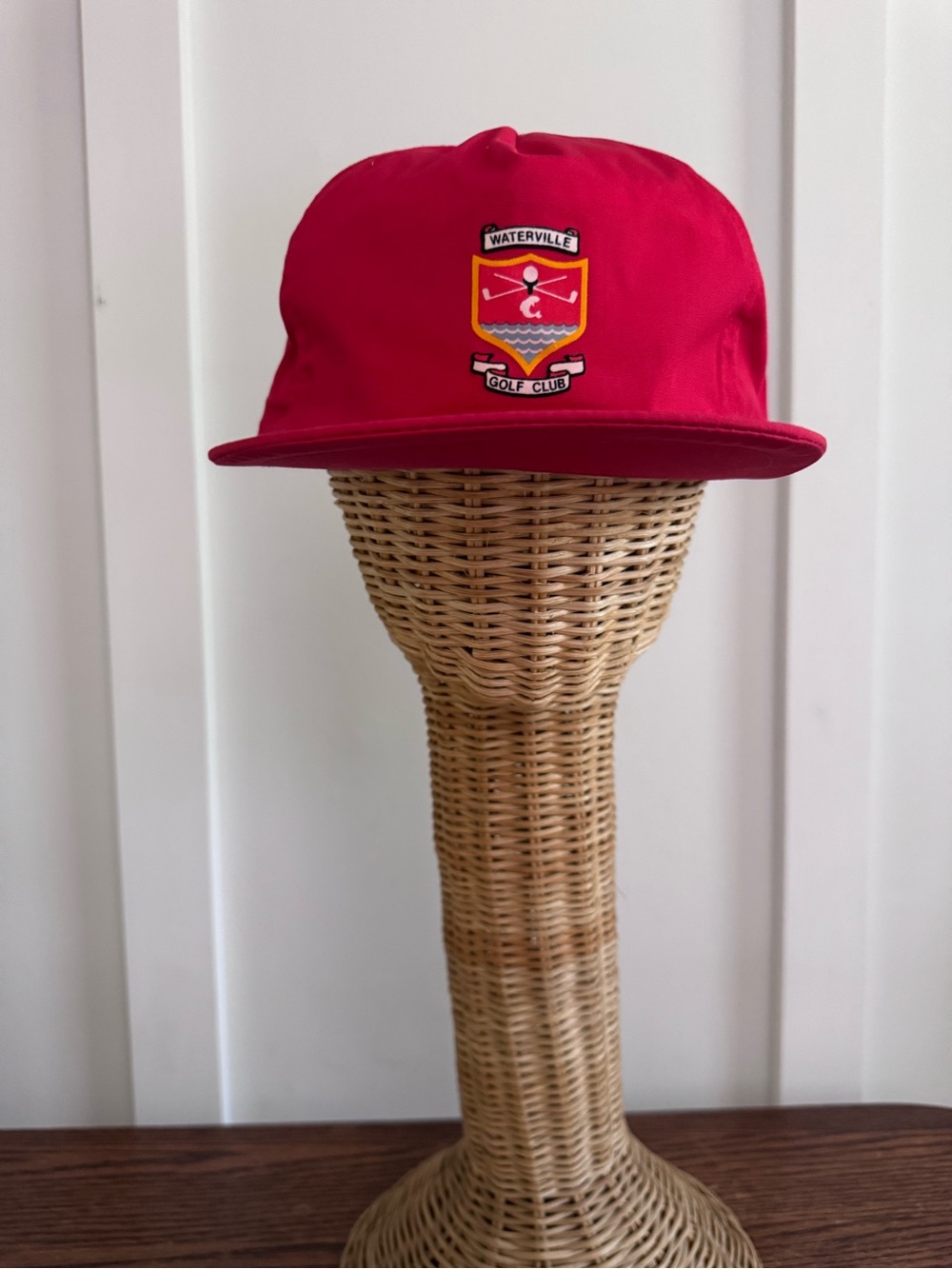 Waterville Golf Club Red Patch Baseball Cap